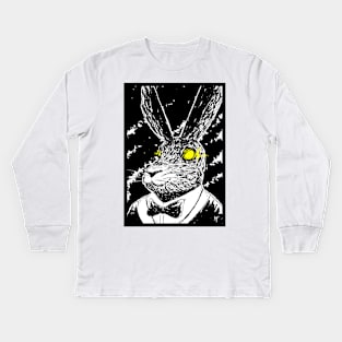 Yellow Kids Long Sleeve T-Shirt